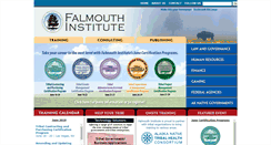Desktop Screenshot of falmouthinstitute.com
